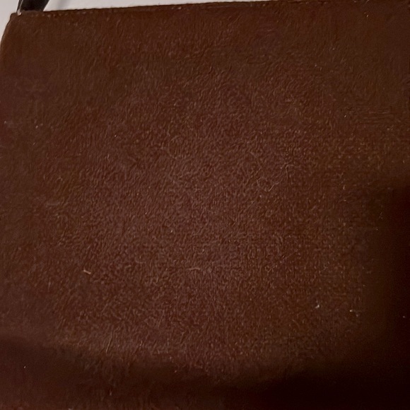 Sarah Violet Brown Embroidered Handbag - Picture 5 of 7